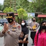 Brigjen Pol Rudi Pranoto Wakapolda Kepri mengunjungi Mapolres Natuna.(Dokumen Polres Natuna)