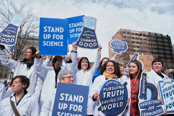 What happens when scientists stand up for science