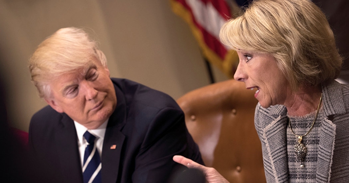 Trump budget would abandon public education for private choice