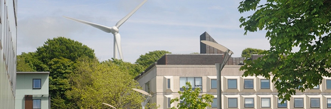 As well as researching the impact of carbon emissions, we need to reduce our own