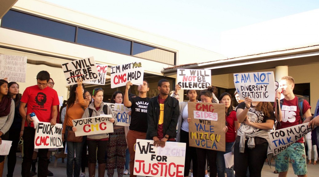 Claremont College suspends rioters!
