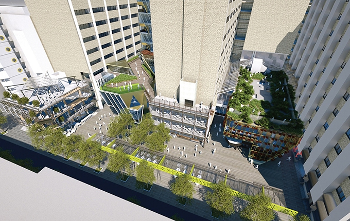 Looking beyond the sandstone: universities reinvent campuses to bring together town and gown