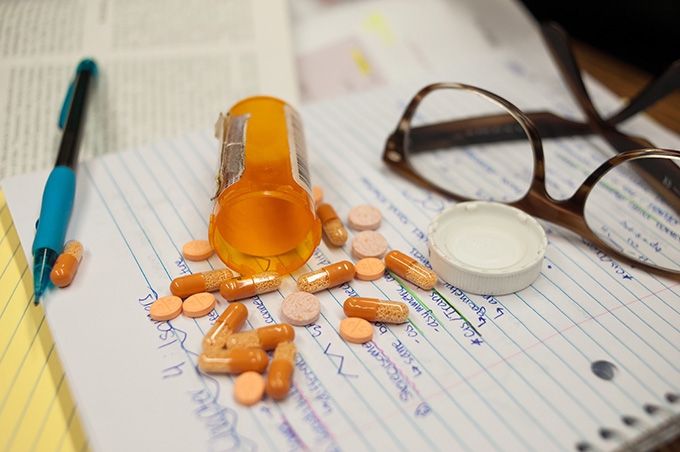 What drugs are students taking and why are they taking them?