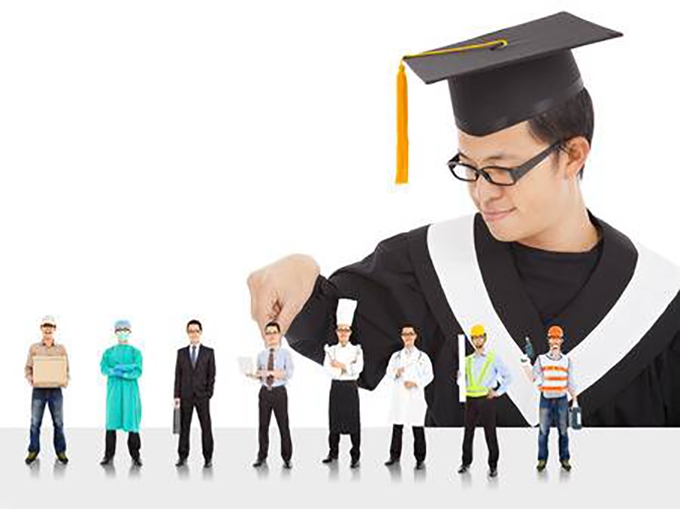 University isn’t the be all and end all when it comes to employment outcomes