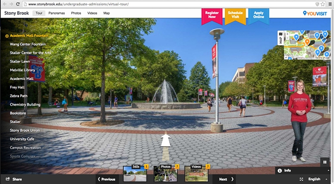 Virtual reality tours give rural students a glimpse of college life