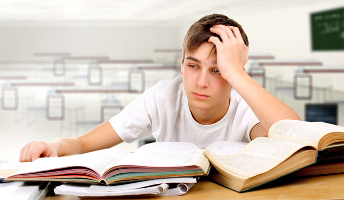 Why are there students who study hard but do not crash?