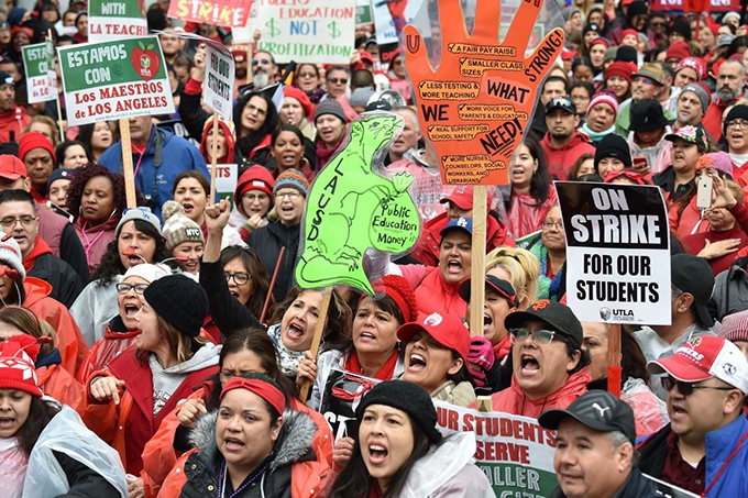 What’s behind the teacher strikes: Unions focus on social justice, not just salaries