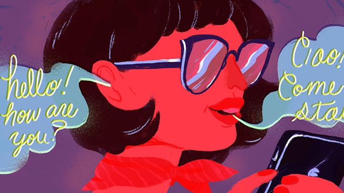 There is no age to learn to speak fluently a foreign language