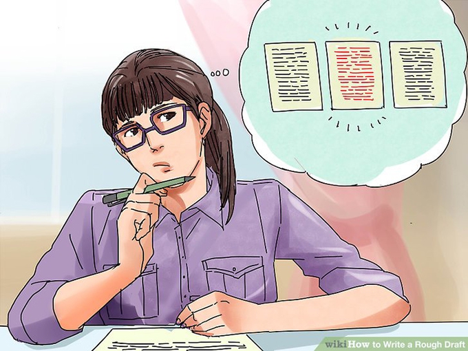 A planner’s approach to the first draft