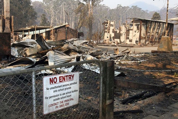 A familiar place among the chaos: how schools can help students cope after the bushfires