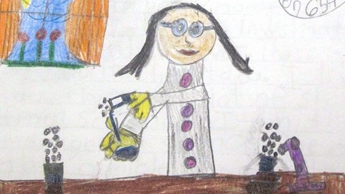 Looking like a scientist