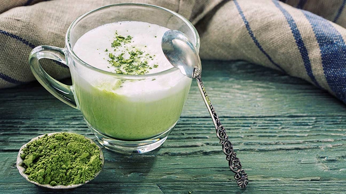 Patrick Van Negri explains benefits of matcha green  tea