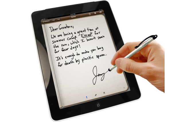 Learn to write: can you replace paper and pencil with a tablet and stylus?