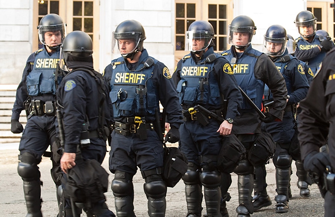 Militarization has fostered a policing culture that sets up protesters as ‘the enemy’