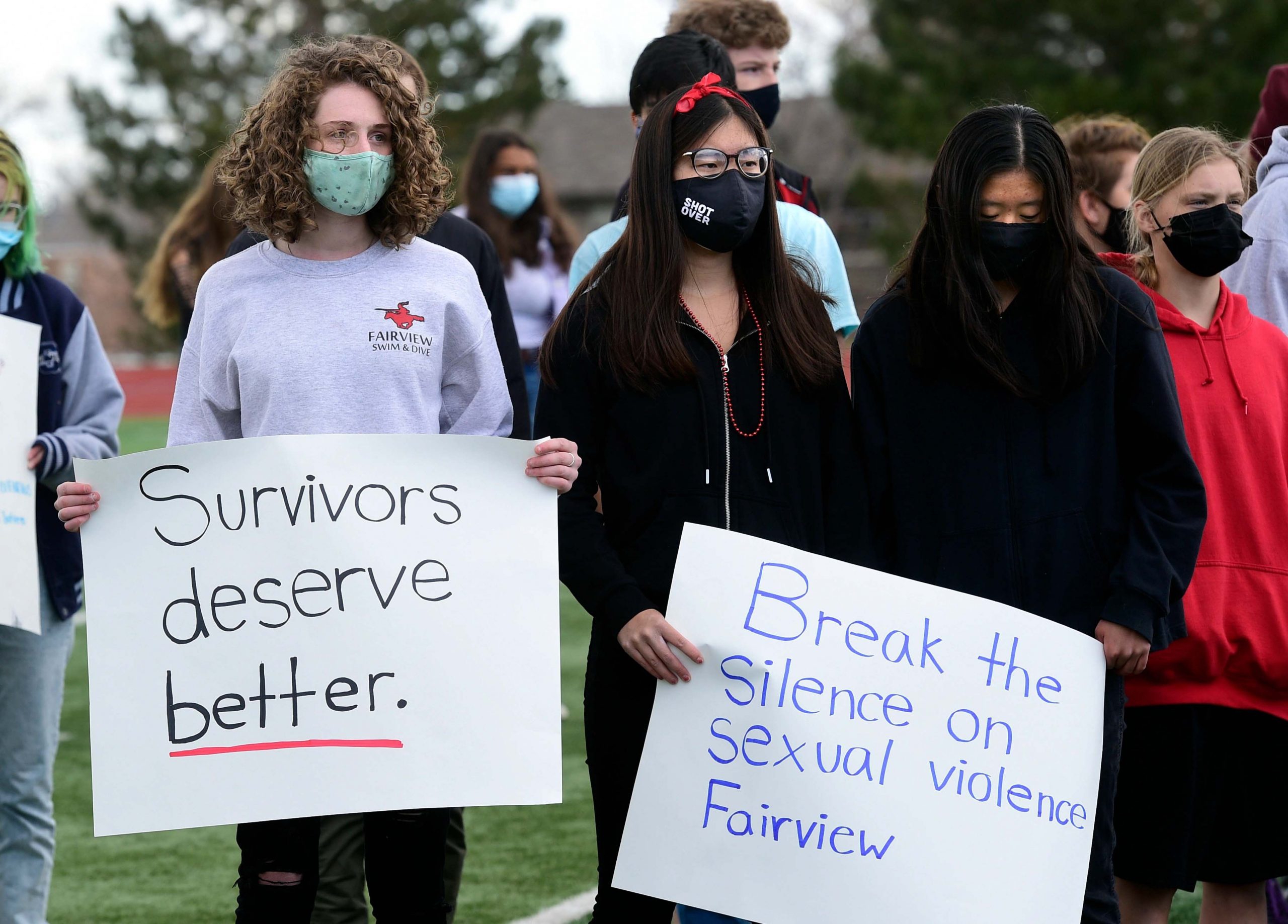 1 in 3 uni students have been sexually assaulted in their lifetime. They demand action on their vision of a safer society