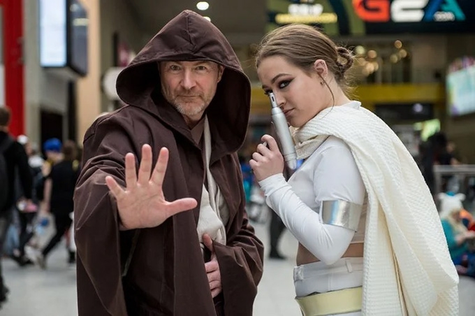 Becoming a Jedi Knight improves fitness and health