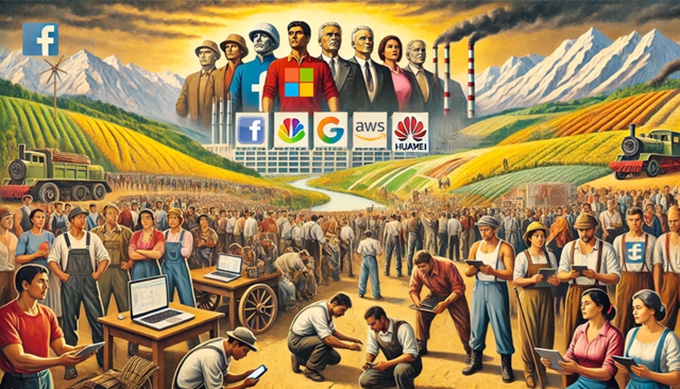 ‘Digital colonialism’: how AI companies are following the playbook of empire